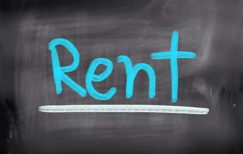 Rent Concept Stock-Illustration