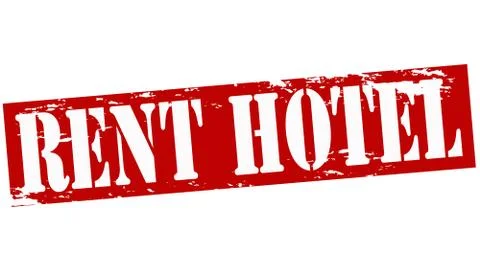 Rent hotel Stock Illustration