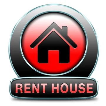 Rent house Illustrazione stock