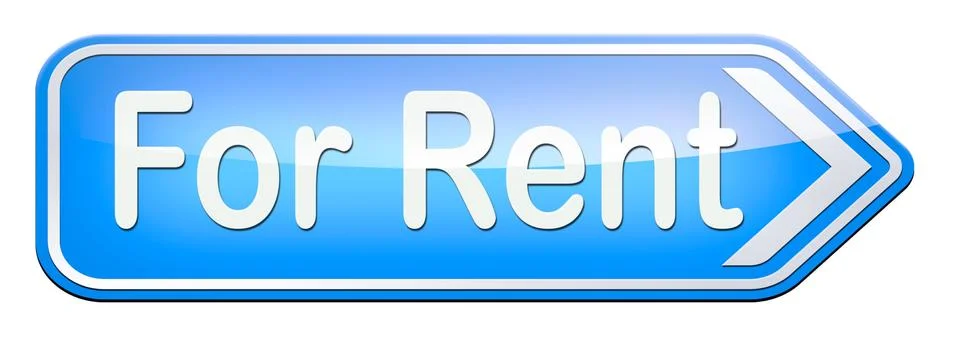 For rent Stock Illustration
