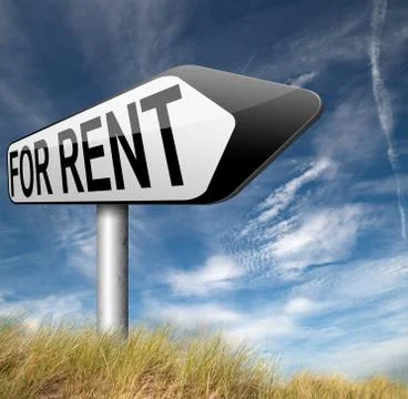For rent Stock Illustration