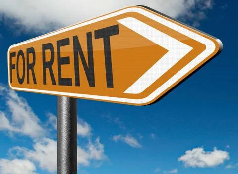 For rent Stock Illustration