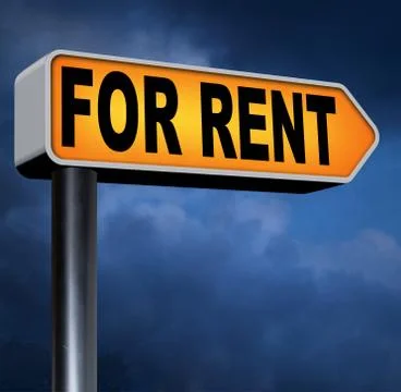 For rent Stock Illustration