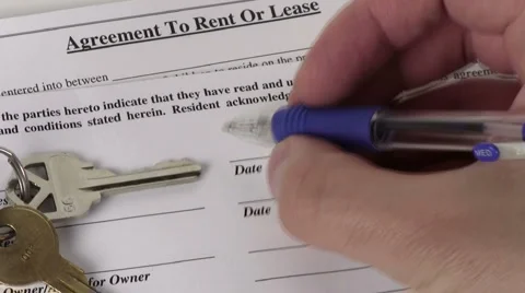 Rental application V1 - HD Stock Footage 5427480