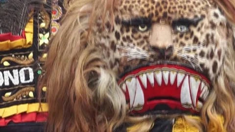 The Reog Ponorogo Stock Footage 219005707