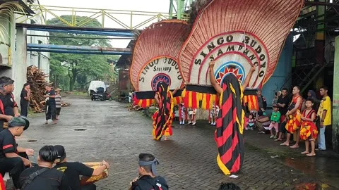 Reog ponorogo Stock Footage 240316487