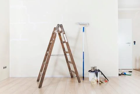 Repaint apartment Stock Photos