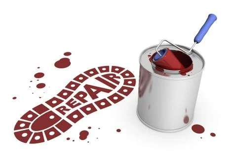 Repair # 5 Stock Illustration