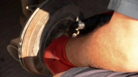 Repair auto drum Stock Footage 49660189
