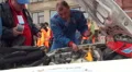 Repair of car HD Footage