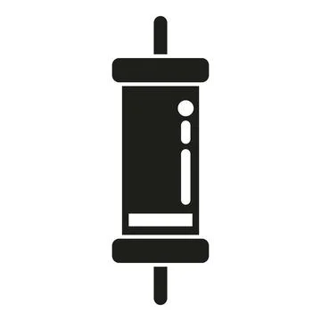 Repair condenser icon simple vector. Software fix Stock Illustration