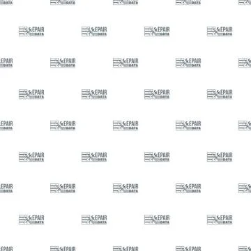 Repair data pattern vector seamless Stock Illustration