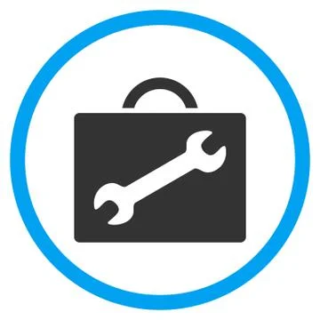 Repair Equipment Case Icon Stock Illustration