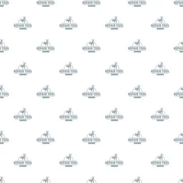 Repair firm pattern vector seamless Stock Illustration