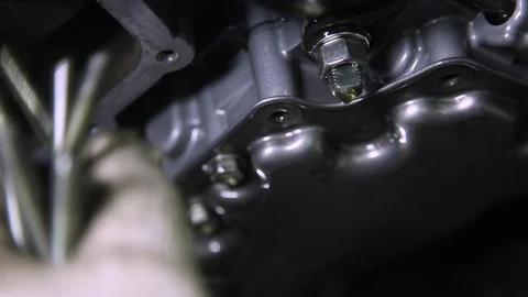Repair fluid automatic transmission Stock Footage 70389399