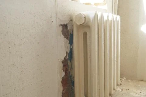 Repair of the heating system. Stock Photos