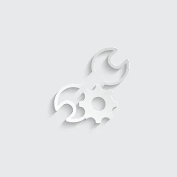 Repair Icon vector. settings icon vector Stock Illustration