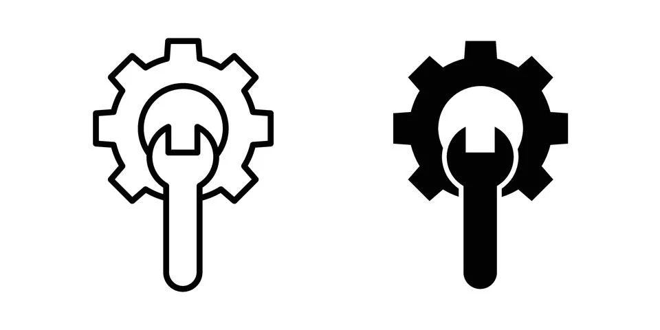 Repair icon for web projects 스톡 일러스트