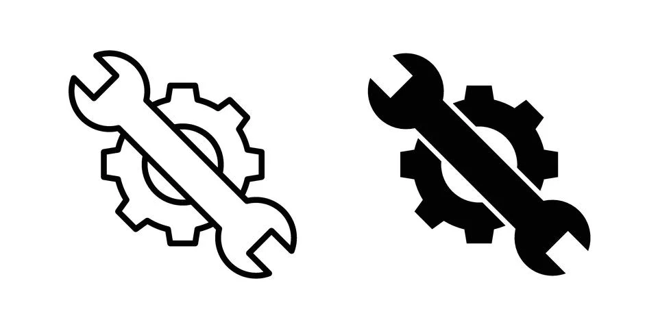 Repair icon for web projects 스톡 일러스트