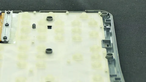 Repair of the keyboard Stock Footage 85077116