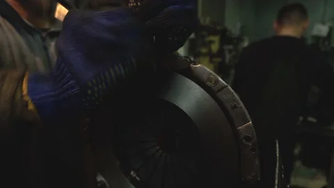 Repair locksmith work Stock Footage 160659423