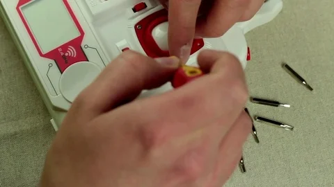 Repair of the panel Stock Footage 72997182