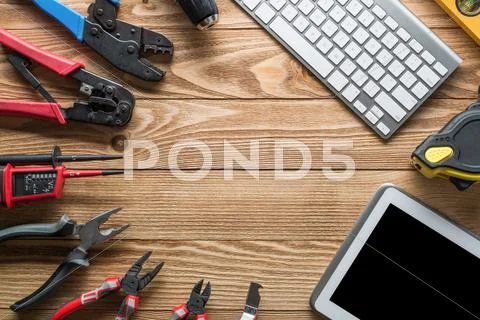 Repair service request Stock Photos