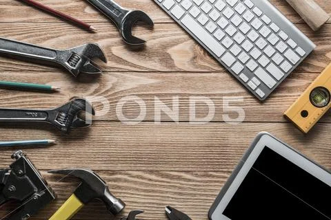 Repair service request Stock Photos