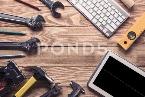Repair service request Stock Photos