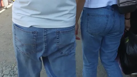 Repair of the sidewalk with a small seal. Stock Footage 252128266