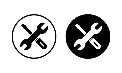 Repair tools icon vector illustration. tool sign and symbol. setting icon. .. Stock Illustration