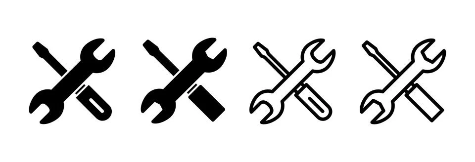 Repair tools icon vector illustration. tool sign and symbol. setting icon. .. Stock Illustration