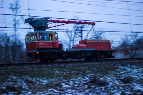 Repair train Stockfoto's
