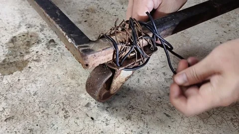 Repair wheel Video stock 336527830