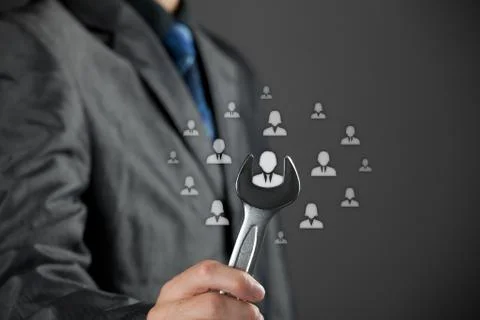 Repair a work relationship Stock Photos