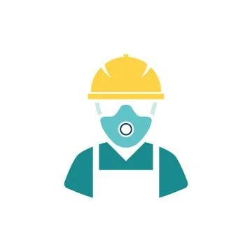 Repair worker icon Stock Illustration