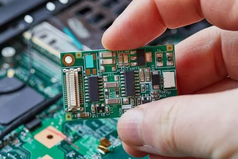 Repairing a computer Stock Photos