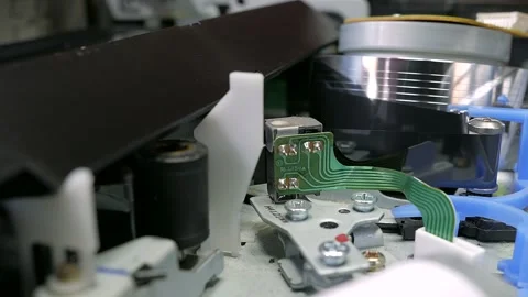 Repairing electronic device internal components for functionality Stock Footage 347154366