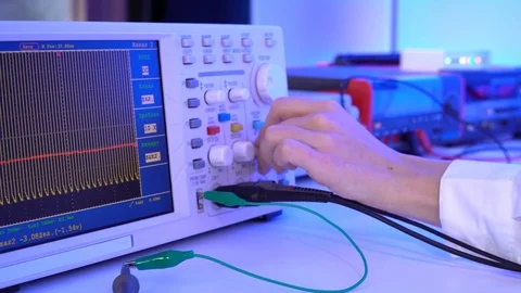 Repairing electronics component of PCB module Stock Footage 130000564