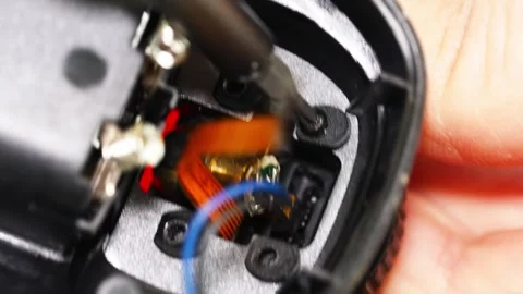 Repairing electronics at home with simple tools Stock Footage 333247049