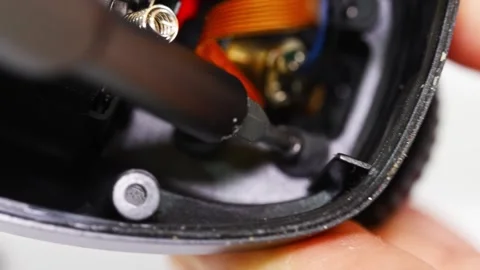 Repairing electronics with simple tools and clear steps Stock Footage 333247016