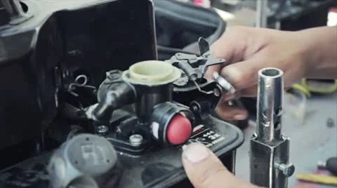 Repairing Stock Footage 12317473