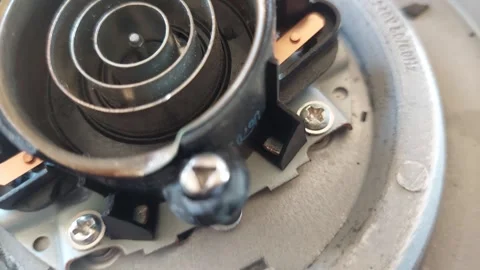 Repairing internal electrical components of an electric kettle Stock Footage 334679039