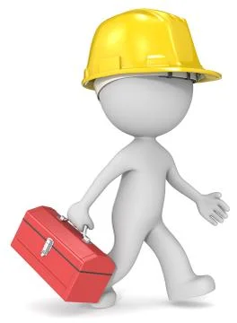 Repairman. Stock Illustration