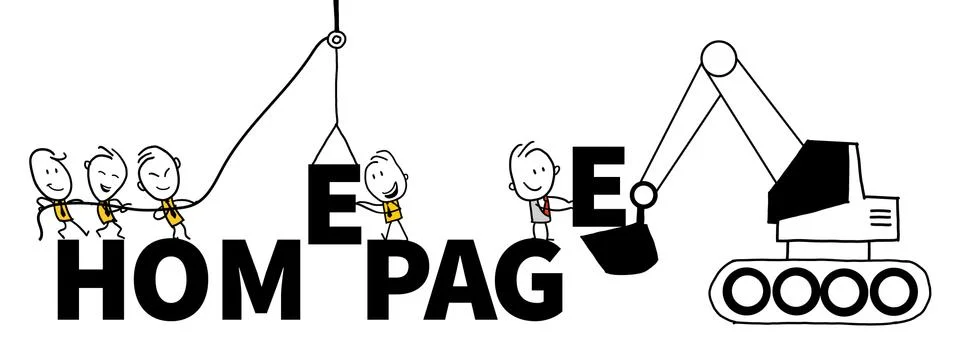 Repairs vector website template, web page and landing page design for website Stock-Illustration