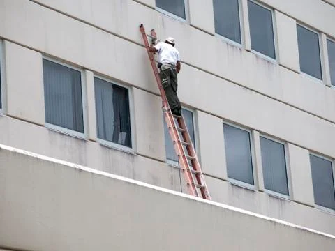 Reparing a building Stock Photos
