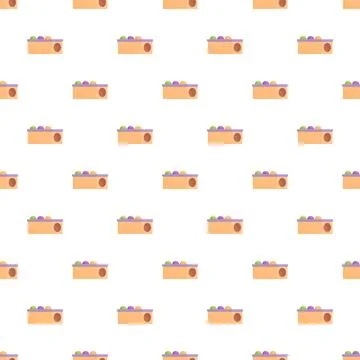 Repearing hamster house pattern for pet animal design Stock Illustration
