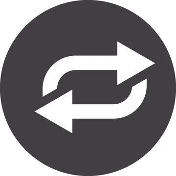Repeat arrows Stock Illustration