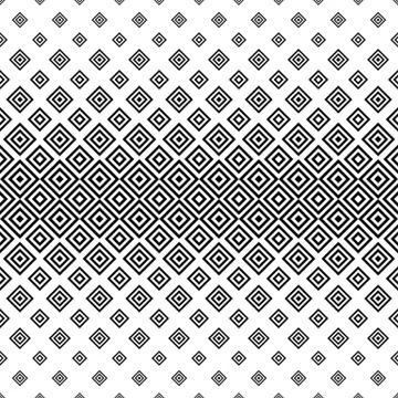 Repeat black and white square pattern design 스톡 일러스트