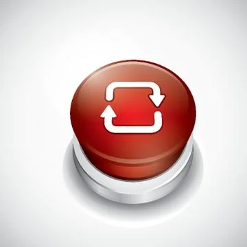Repeat button Stock Illustration